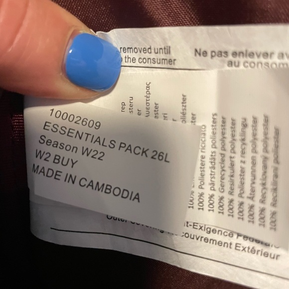 Dakine Backpack 26L - Maroon - Picture 6 of 6